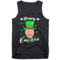 Funny Joe Biden Easter Confused St Patricks Day Tank Top