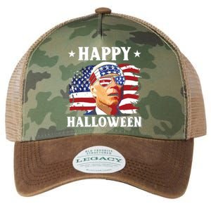 Funny Joe Biden 4th Of July Happy Halloween Legacy Tie Dye Trucker Hat