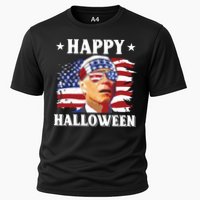 Funny Joe Biden 4th Of July Happy Halloween Cooling Performance Crew T-Shirt