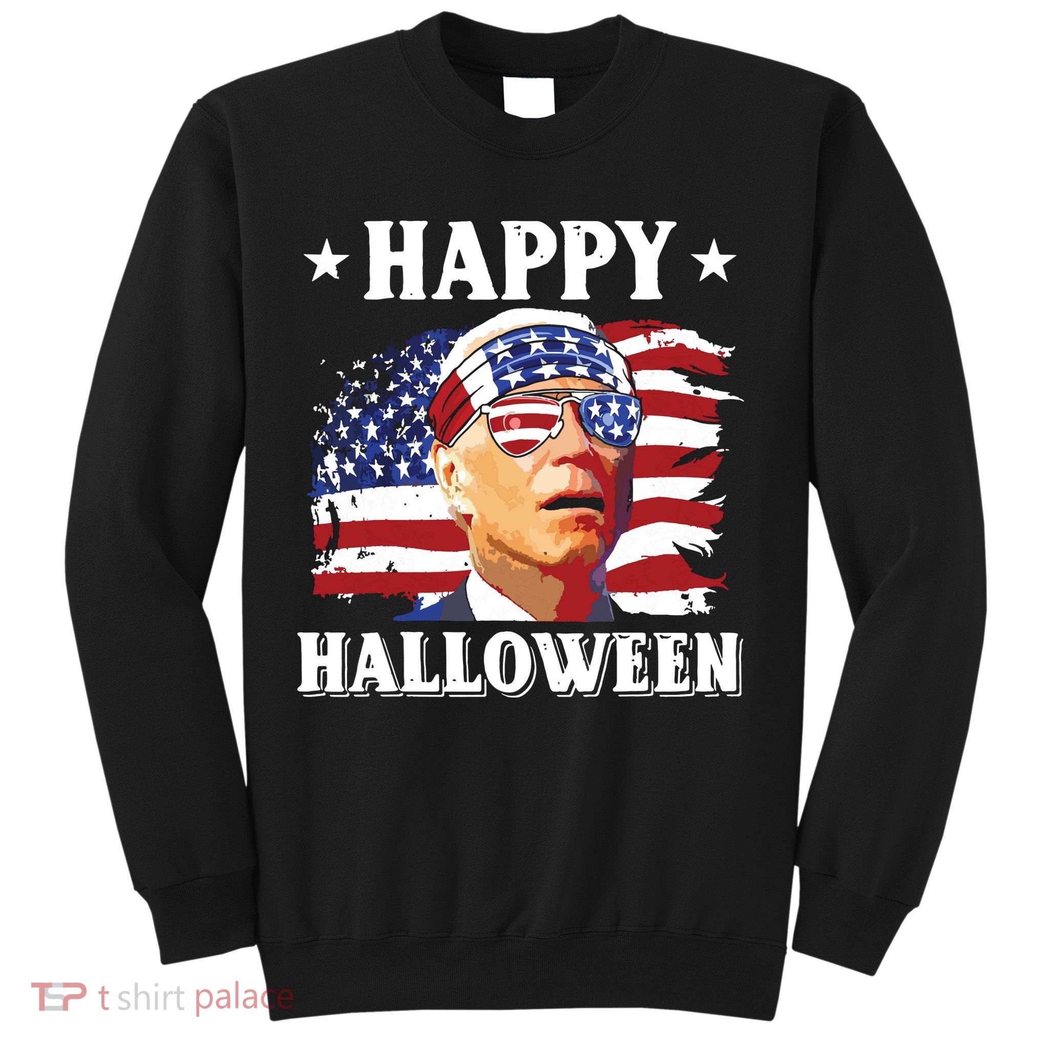 Funny Joe Biden 4th Of July Happy Halloween Sweatshirt