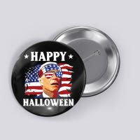 Funny Joe Biden 4th Of July Happy Halloween Button