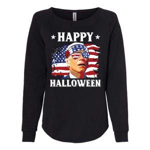 Funny Joe Biden 4th Of July Happy Halloween Womens California Wash Sweatshirt