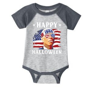 Funny Joe Biden 4th Of July Happy Halloween Infant Baby Jersey Bodysuit