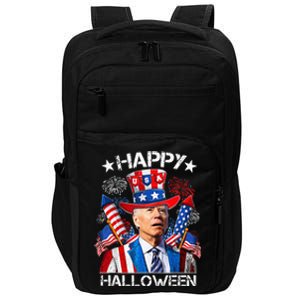 Funny Joe Biden 4th Of July Happy Halloween Firework Impact Tech Backpack