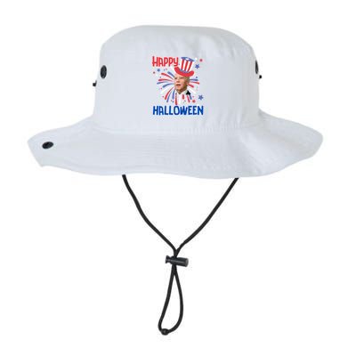 Funny Joe Biden 4th July Confused Happy Halloween Biden Great Gift Legacy Cool Fit Booney Bucket Hat