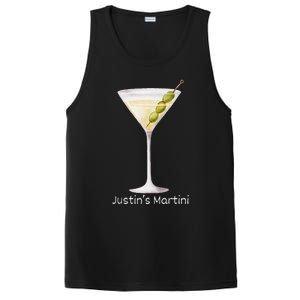 Funny Justin’S Big Martini Drinking Humor Party PosiCharge Competitor Tank