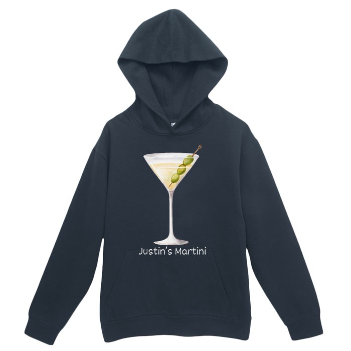 Funny Justin’S Big Martini Drinking Humor Party Urban Pullover Hoodie