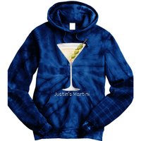 Funny Justin’S Big Martini Drinking Humor Party Tie Dye Hoodie