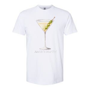 Funny Justin’S Big Martini Drinking Humor Party Softstyle CVC T-Shirt