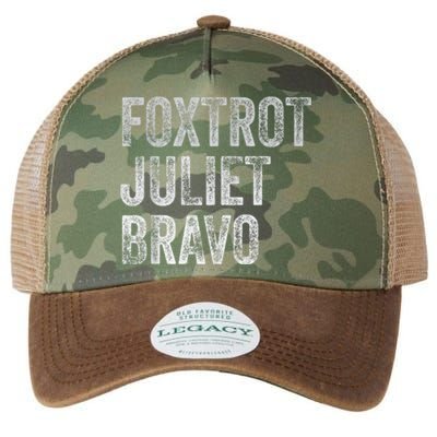 Foxtrot Juliet Bravo Legacy Tie Dye Trucker Hat