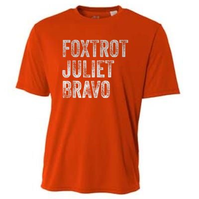 Foxtrot Juliet Bravo Cooling Performance Crew T-Shirt