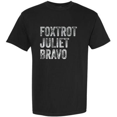 Foxtrot Juliet Bravo Garment-Dyed Heavyweight T-Shirt