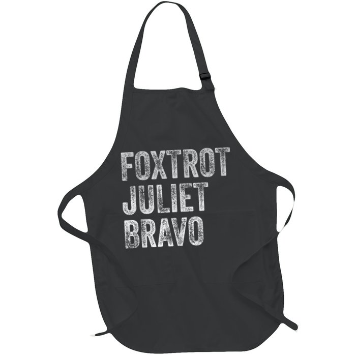 Foxtrot Juliet Bravo Apron