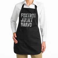 Foxtrot Juliet Bravo Apron