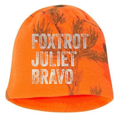 Foxtrot Juliet Bravo Kati - Camo Knit Beanie