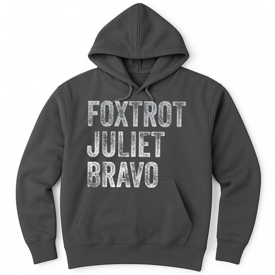 Foxtrot Juliet Bravo Hoodie