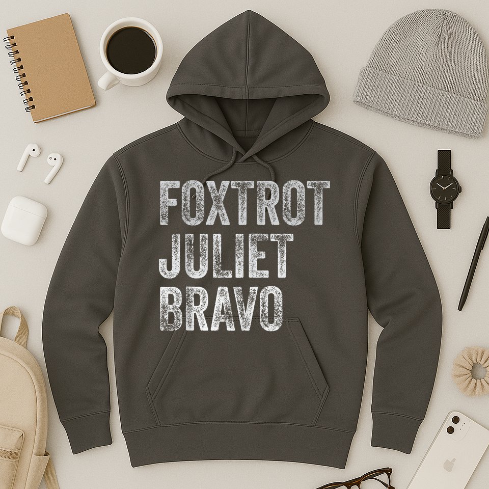 Foxtrot Juliet Bravo Hoodie