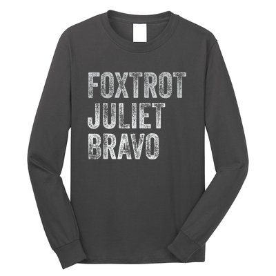 Foxtrot Juliet Bravo Long Sleeve Shirt