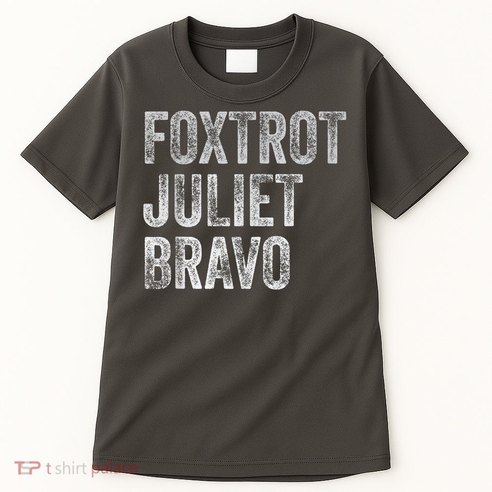 Foxtrot Juliet Bravo Tall T-Shirt