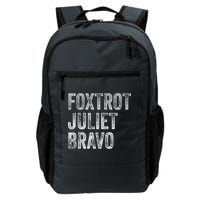 Foxtrot Juliet Bravo Backpack