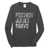 Foxtrot Juliet Bravo Tall Long Sleeve T-Shirt