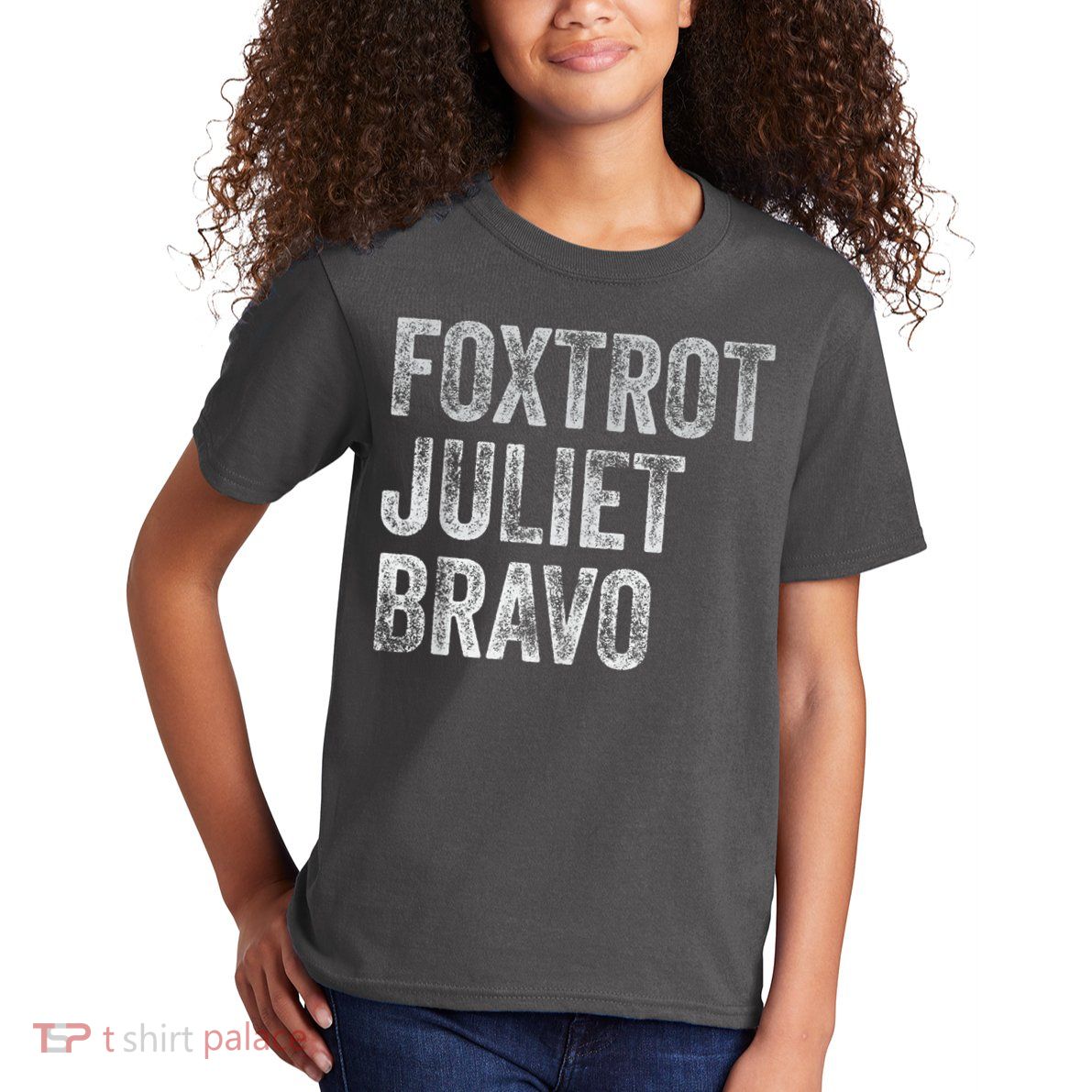 Foxtrot Juliet Bravo Kids T-Shirt