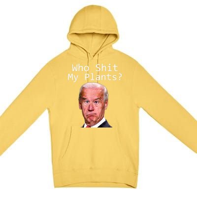 Funny Joe Biden Idiot Republican Who Shit My Pants Politics Premium Pullover Hoodie