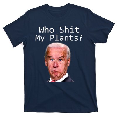 Funny Joe Biden Idiot Republican Who Shit My Pants Politics T-Shirt