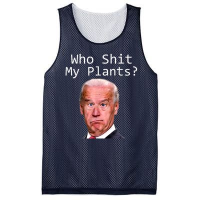 Funny Joe Biden Idiot Republican Who Shit My Pants Politics Mesh Reversible Basketball Jersey Tank