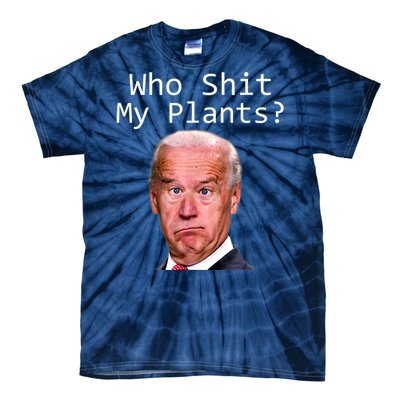 Funny Joe Biden Idiot Republican Who Shit My Pants Politics Tie-Dye T-Shirt