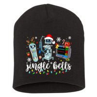 Funny Jingle Bells Telemetry Nurse Christmas Tech Nursing Short Acrylic Beanie