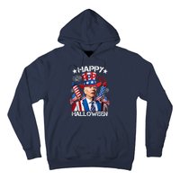 Funny Joe Biden 4th Of July Happy Halloween Firework Hoodie