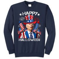 Funny Joe Biden 4th Of July Happy Halloween Firework Sweatshirt