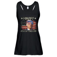 Funny Joe Biden 4th Of July Happy 4th Of Easter Us Flag Ladies Essential Flowy Tank