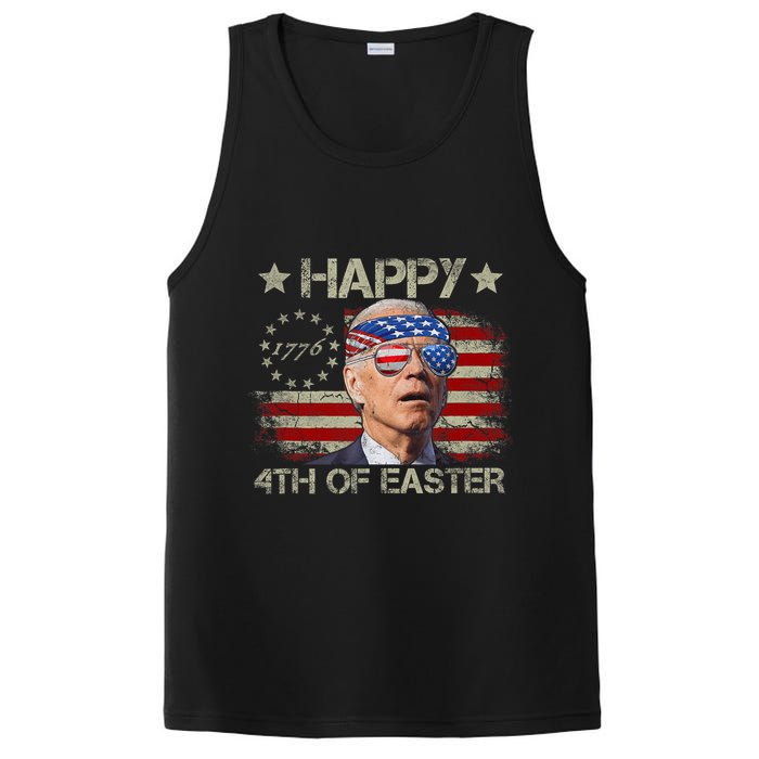 Funny Joe Biden 4th Of July Happy 4th Of Easter Us Flag PosiCharge Competitor Tank