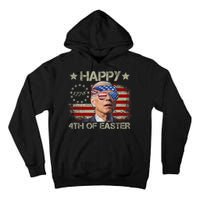 Funny Joe Biden 4th Of July Happy 4th Of Easter Us Flag Tall Hoodie