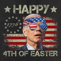 Funny Joe Biden 4th Of July Happy 4th Of Easter Us Flag Microfiber Hand Towel