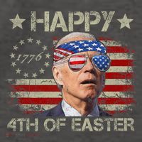 Funny Joe Biden 4th Of July Happy 4th Of Easter Us Flag Vector Backpack