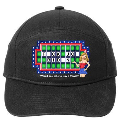 F Joe Biden Funny Anti Biden 7-Panel Snapback Hat