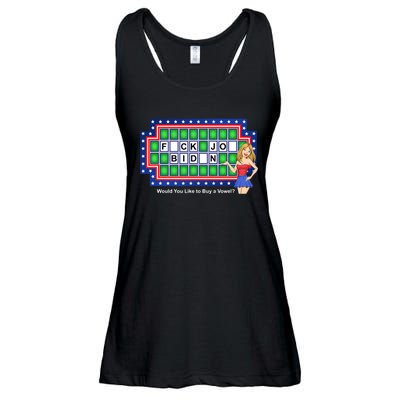 F Joe Biden Funny Anti Biden Ladies Essential Flowy Tank