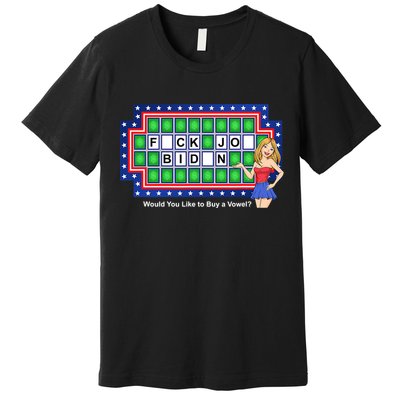 F Joe Biden Funny Anti Biden Premium T-Shirt