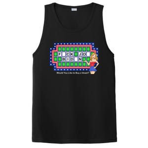 F Joe Biden Funny Anti Biden PosiCharge Competitor Tank