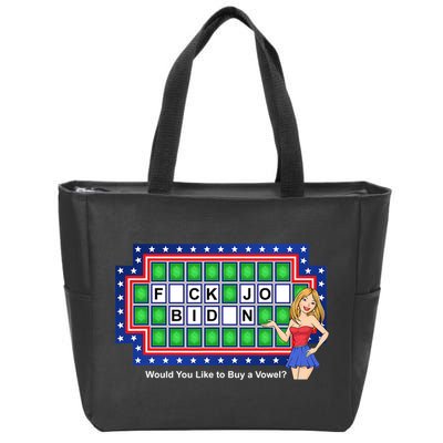 F Joe Biden Funny Anti Biden Zip Tote Bag