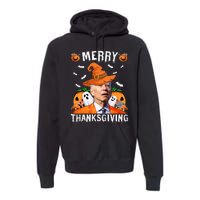 Funny Joe Biden Happy Halloween Shirt Merry Thanksgiving Premium Hoodie