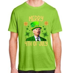 Funny Joe Biden St Patricks Day Merry 4th Of July Sarcastic Great Gift Adult ChromaSoft Performance T-Shirt