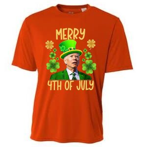 Funny Joe Biden St Patricks Day Merry 4th Of July Sarcastic Great Gift Cooling Performance Crew T-Shirt