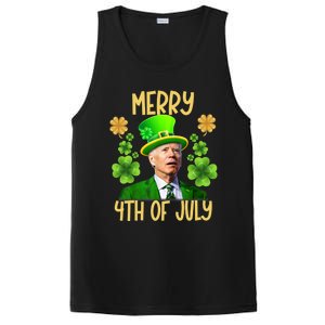 Funny Joe Biden St Patricks Day Merry 4th Of July Sarcastic Great Gift PosiCharge Competitor Tank