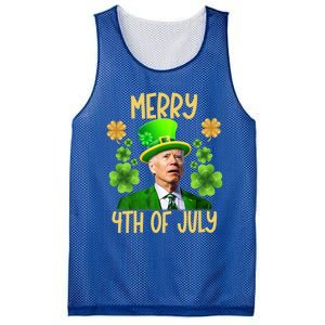 Funny Joe Biden St Patricks Day Merry 4th Of July Sarcastic Great Gift Mesh Reversible Basketball Jersey Tank