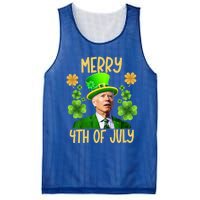 Funny Joe Biden St Patricks Day Merry 4th Of July Sarcastic Great Gift Mesh Reversible Basketball Jersey Tank