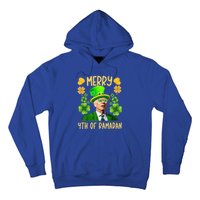 Funny Joe Biden St Patricks Day Merry 4th Of Ramadan Gift Hoodie